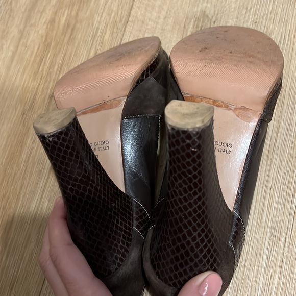 Marc Jacobs platform peep toe heels - Picture 16 of 16